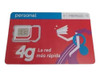 Chip Sim 4g Personal Prepago Coneccion Simple Con Control $$ 4
