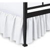 Bhoomi Impex Falda De Cama Con Volantes Con Esquinas Dividid 0