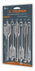 Set Truper Mechas Pala Plana Madera 6 Piezas 1/4 11395 0