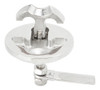 Trava De Escotilha De Barco Com Placa Traseira 62 Mm 1