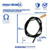 Sensor Temperatura Evaporadora Ar Condicionado Samsung 24btu 1