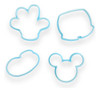Kit Cortantes De Repostería Galletitas Masa Mickey Disney 0