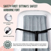 Cama De Viaje Para Niños Sittina - Cama Inflable De Avión Pa 4 Cama De Viaje Para Niños Sittina - Cama Inflable De Avión Pa 4