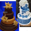 Anyana Enorme 16 Azucar Torta De Pluma De Pavo Real Comesti 4