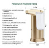 Dispensador Automatico De Jabon Bronce 6