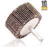 Koopi, Paquete De 10 Ruedas De Aleta De 2  X 1  X 1/4  , Mue 4