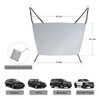 Ugrevz Parasol Plegable Para Parabrisas De Automovil, Para V 1