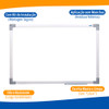 Lousa Quadro Branco Alumínio 0,3m X 0,4m 4 Canetas Apagador 2