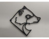 Kit 4 Quadros Vazado Leão Aguia Urso Dragão Decorativo 50x50 1