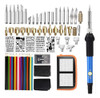 Kit Ferramentas Para Queima Madeira Canetas 79 Unidade 0