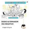 Diodo Alternador 35a 1200v Negro (negativo) Zq3512 0 Diodo Alternador 35a 1200v Negro (negativo) Zq3512 0