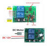 Controle Remoto Sem Fio 12v Dc Para 2 Atuador Linear E Motor 1