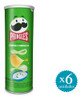 Caja Papas Fritas Pringles Crema & Cebolla 109gs X 6u - Ma 1