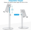 Soporte Para Telefono Celular Ajustable Plateado 2