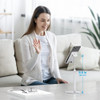 Soporte Para Telefono Celular Ajustable Plateado 4
