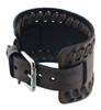 Nemesis Wlbb Banda Ancha De Pulsera De Brazalete De Cuero Ma 1