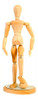Maniquie Muñeco Articulado De Madera De 20 Cm Con Imán 0