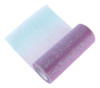 Rolinhos De Tule Azul Rainbow Glitter Longos, Flexíveis E Re 0