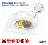 2x Tela Mosquiteiro Protetor Alimento Grande 45cm Tule Renda 1