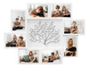 Marcos Fotos Decoración Hogar Pared Living 8 Marcos + Arbol 0