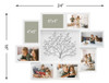 Marcos Fotos Decoración Hogar Pared Living 8 Marcos + Arbol 5