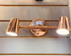 Aplique Spot Color Cobre Vintage 2 Luces Gu10 2