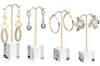 Exhibidores De Acrilico Para Joyeria Color Oro (4un) 0