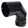 Caño 80mm Codo 90º Para Calefactores A Pellet 0