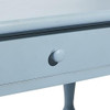 Deco 79 60118 Mesa Auxiliar De Madera, 22  X 31 , Gris-azul 2