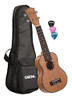 Cascha Hh 2026 Premium  Ukelele Soprano Madera De Caoba Set 0