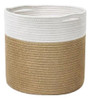 Cesto Para Roupa Suja Cestos Decorativos Para 30cm Amarelo 0