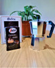 Cafetera Italiana Hudson 9 Tazas Plateada + Cafe Segafredo 1 Cafetera Italiana Hudson 9 Tazas Plateada + Cafe Segafredo 1