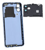 Repuesto Tapa Trasera De Plastico Para Samsung A04e Azul 1