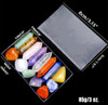 Quartzo Cristal Chakra 14pcs  Apontou Cura Pedras 4