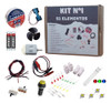 Kit Electrónica Combo 51 Elementos Principiante Niño Leds 0