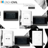 Llave De Luz Armada Kalop Civil 2 Puntos Negro 1