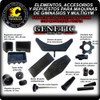 2 Bujes De Goma Soporte De Guía Maquinas Gimnasio Genetic 4