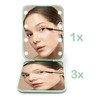 Espejo De Maquillaje Compacto Con Luz Led 3