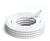 Caño Corrugado Semipesado 2  Blanco Pvc Rollo X 25mts 0