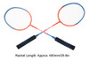 Conjunto De Raquetes De Badminton Raquetes Lightweight Iron 7