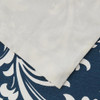Rlf Casa Royal Damask En Forma De Valance Navy 2