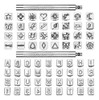 Herramientas P/estampar Cuero Kit X 70u. 68 Motivos 0