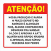 100 Etiqueta Adesivo Rótulo Em Vinil Personalizado 9x9 Cm 5