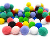 Pompones De Fieltro Multicolor 2,5 Cm X 50 Unidades 0