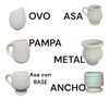 Pack De 10 Mates En Bizcocho Para Esmaltar O Pintar 1