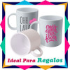 24 Tazas De Polimero + 24 Cucharitas De Polimero Sublimables 2