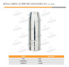 Kit Tocha Pro 353/453 Tbi - 1 Bocal/1 Difusor/5 Bicos 0,8mm 1