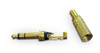 Kit 20 Plug P10 Conector Mono Metalico Guitarra Violão Baixo 1
