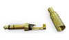 Kit 20 Plug P10 Conector Mono Metalico Guitarra Violão Baixo 2