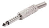 Kit 20 Plug P10 Conector Mono Metalico Guitarra Violão Baixo 3